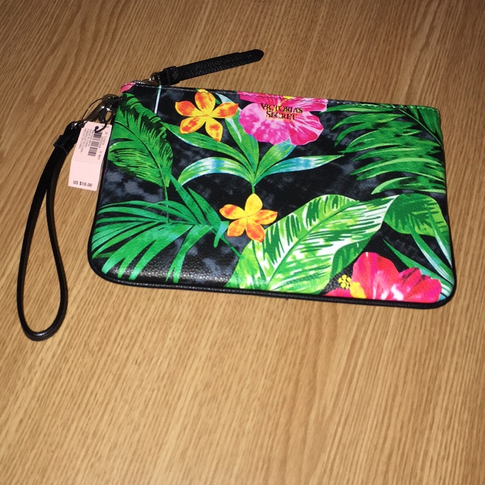 NWT Victoria’s Secret Tropic City Wristlet